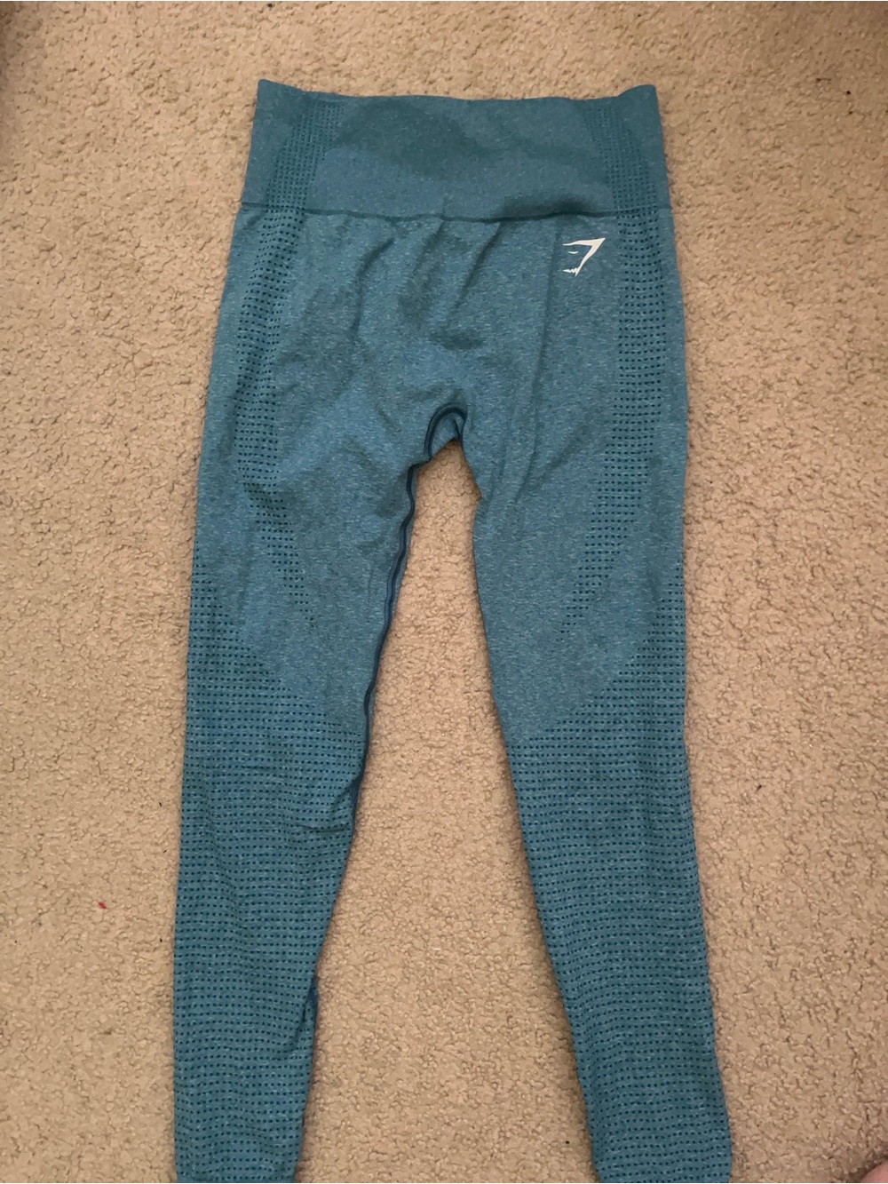 Gymshark Teal Seamless High-Waist Leggings